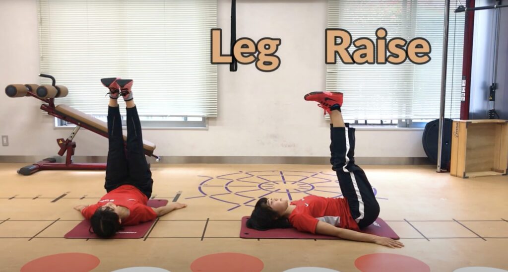 廣中璃梨佳の体幹トレーニング