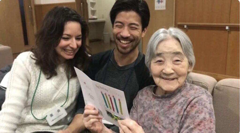 石橋静河の兄と義姉、祖母