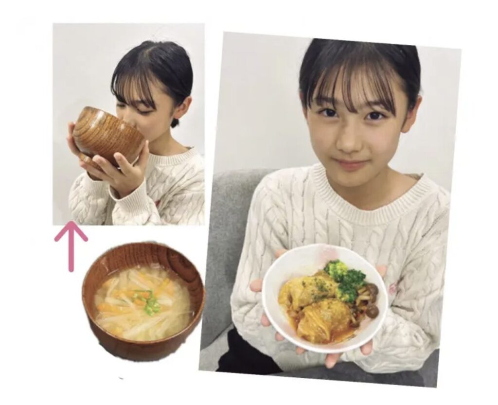 藤本唯千夏の母親が作った食べ物